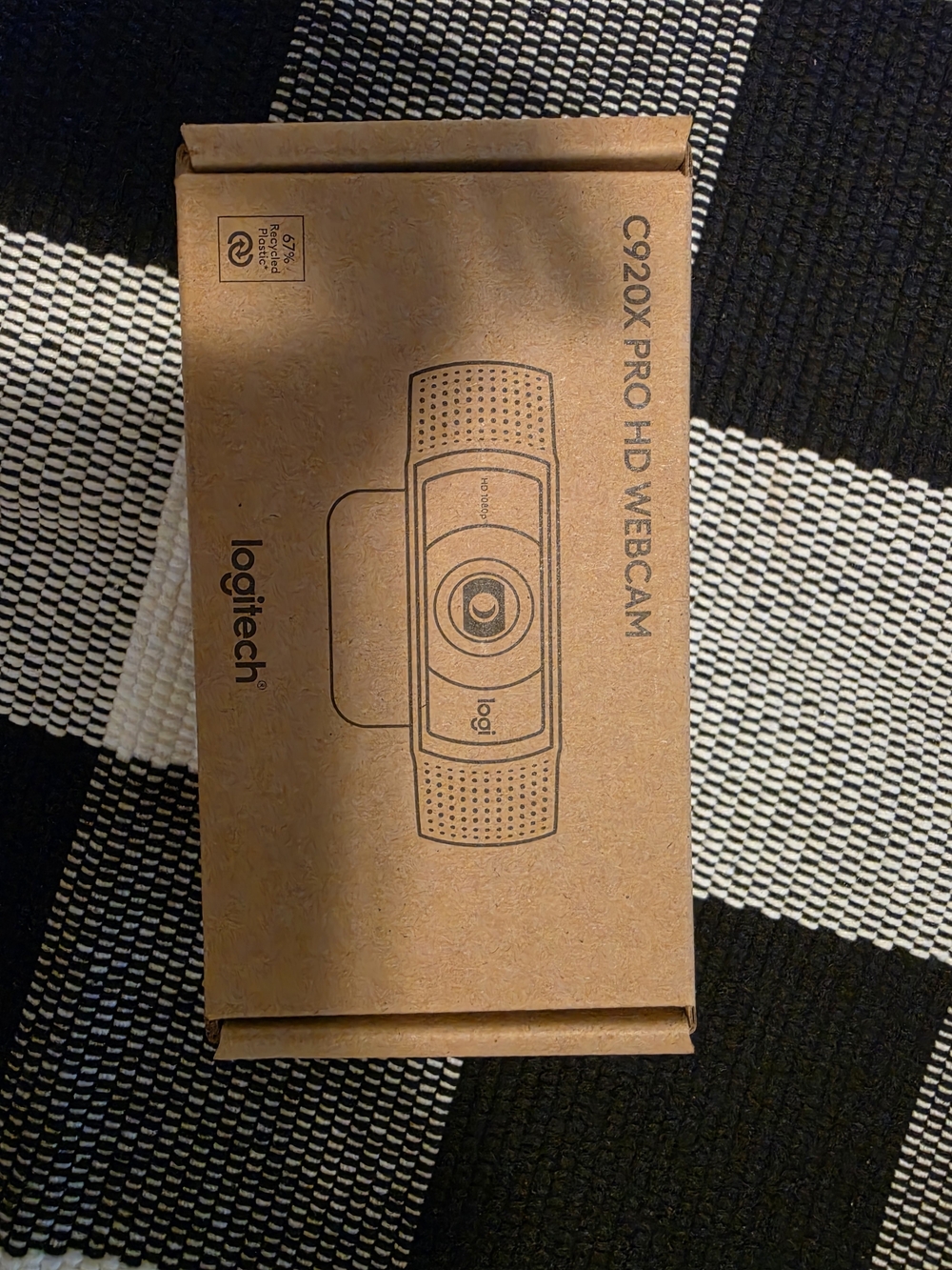 Logitech C920X Pro HD Webcam - Brown Packaging